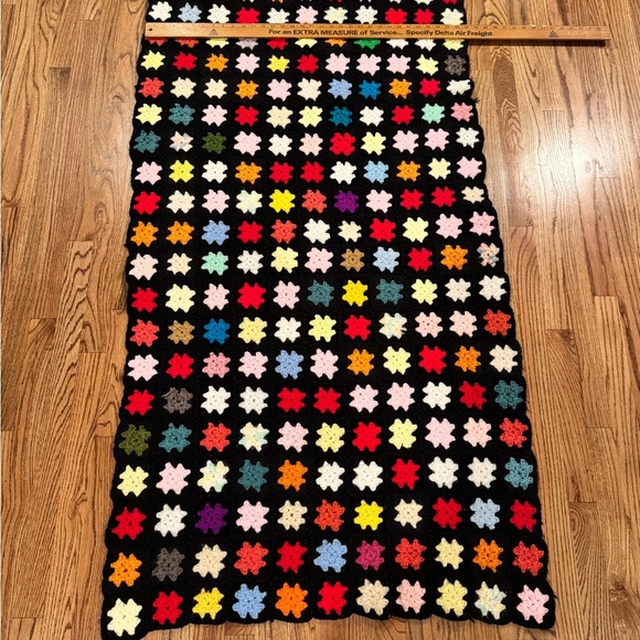 Other - Colorful Crochet Blanket